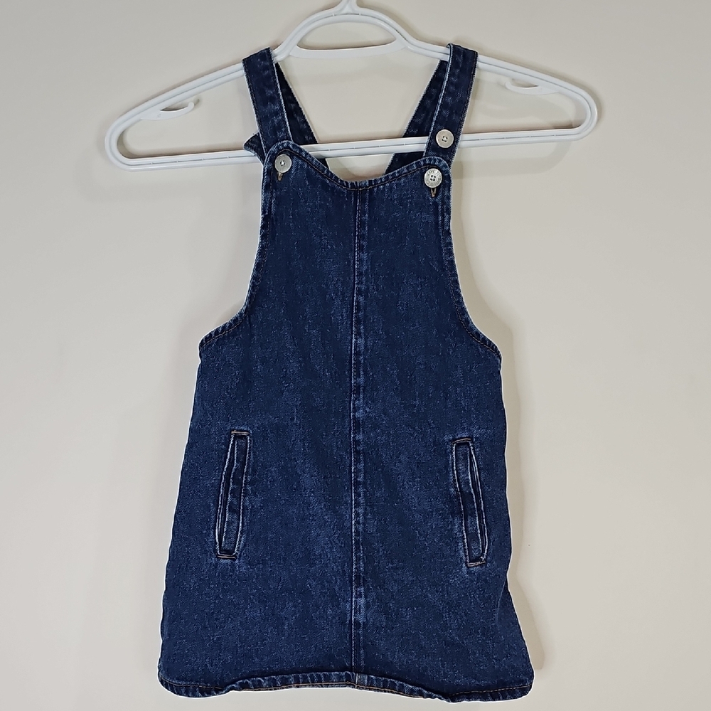 Levi's Dark Blue Denim Kids Overalls Dress